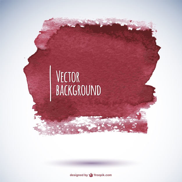 Red watercolor background