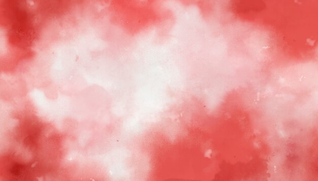 Red watercolor texture background
