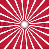 Free vector red and white striped background