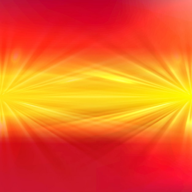 Red and yellow shiny lights background