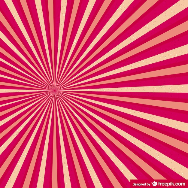 Free vector red and yellow sunburst