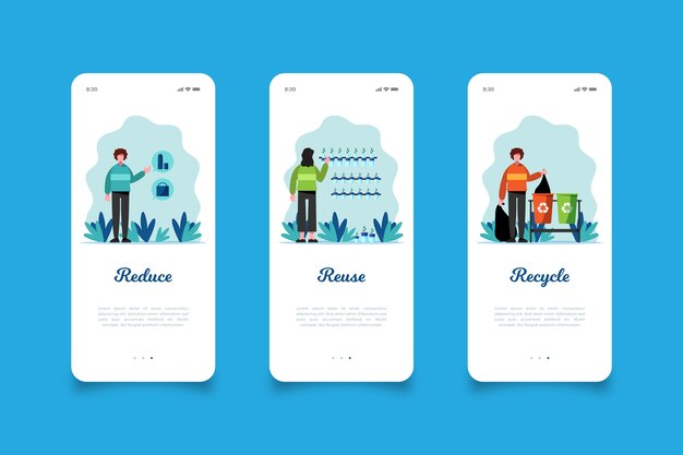 모바일 앱 화면 축소 및 재활용