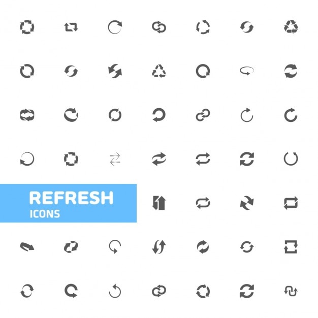 Refresh icons 