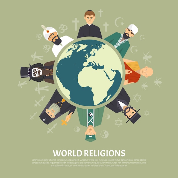 Free vector religion confession illustration