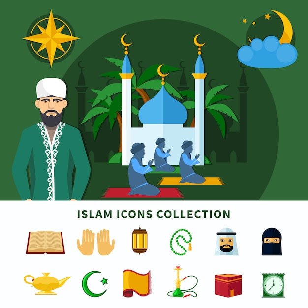 Religions Icon Set