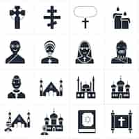 Free vector religious icons