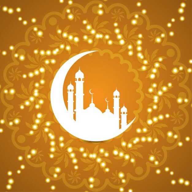 Free vector religious islamic background design