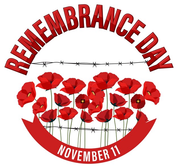 Remembrance Day Logo Design