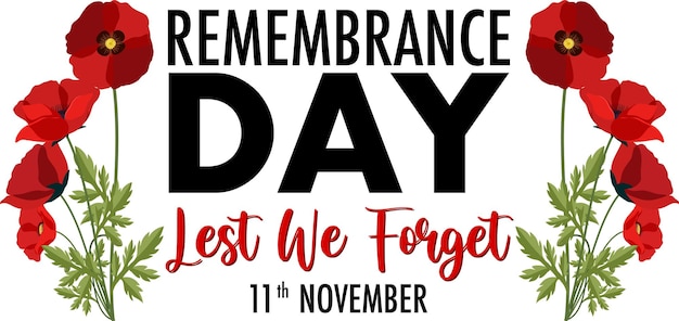 Remembrance Day Logo Design