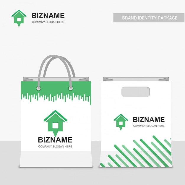 Rent shopping bag and envelope