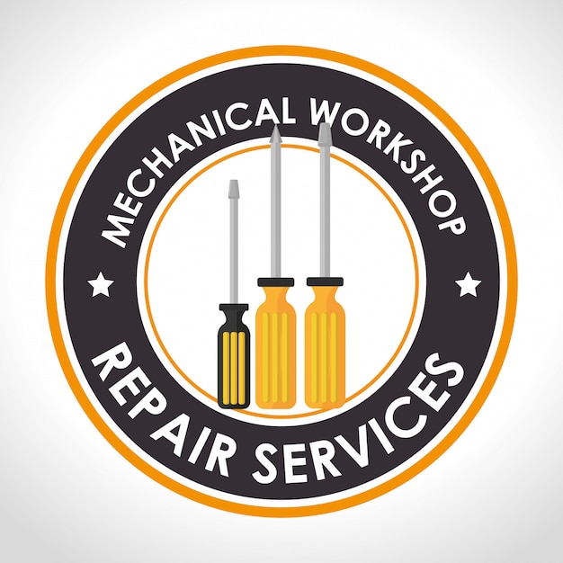 Free vector repair service illustration