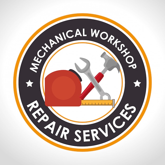 Free vector repair service illustration