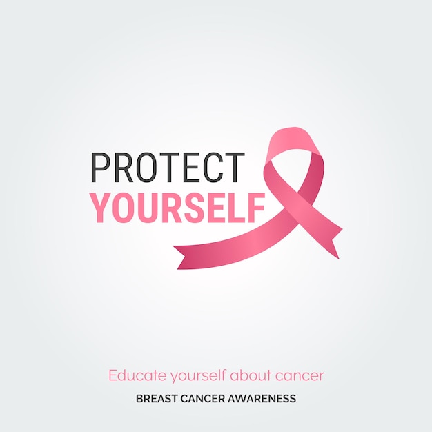 Free vector resilience illustrated in pink breast cancer design