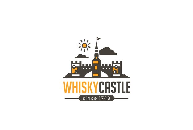 Restaurant Bar Whisky Castle Logo brewery   icon.