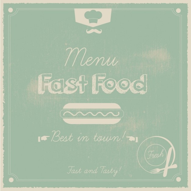 Restaurant and Fast Food Vector Templates Free to Download