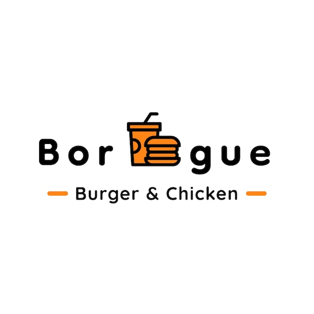 Restaurant logo template