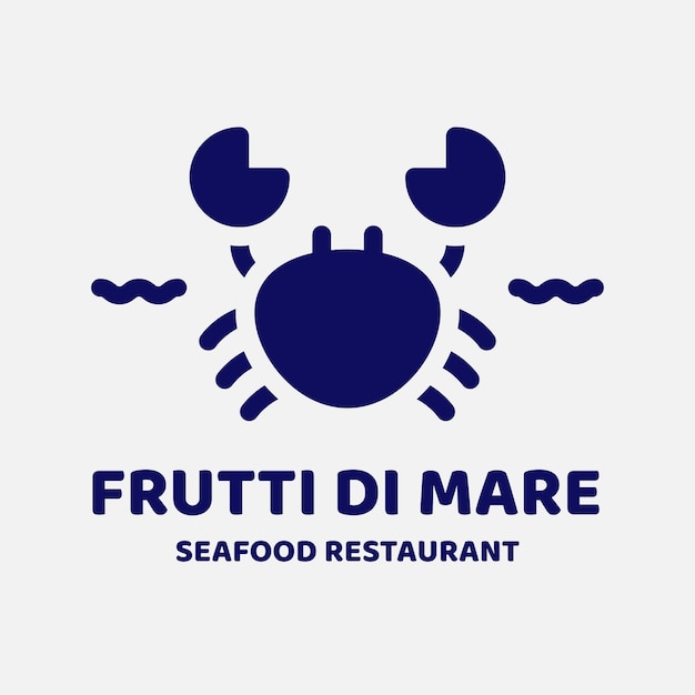 Бесплатное векторное изображение Ресторан логотип шаблон