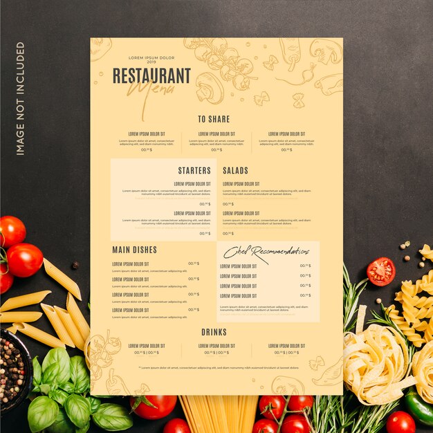 Restaurant Menu Template