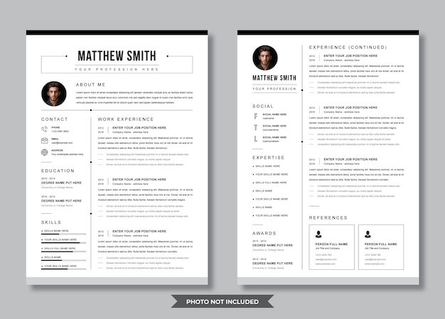 Resume template