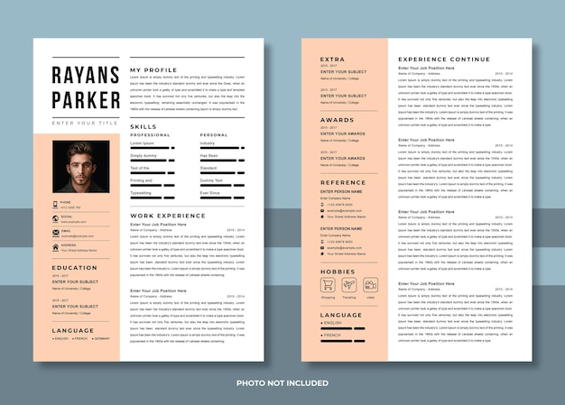 Resume template