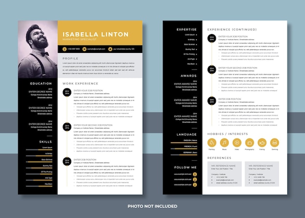 Resume template