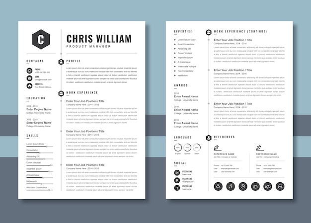 Resume template