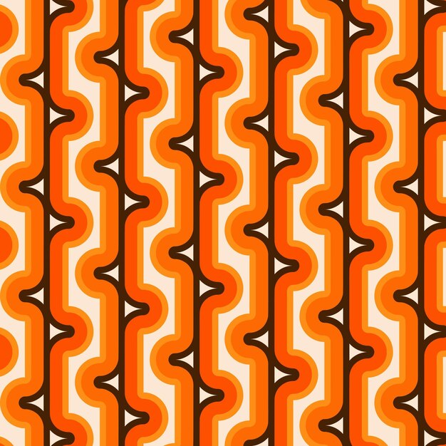 Free vector retro abstract pattern background