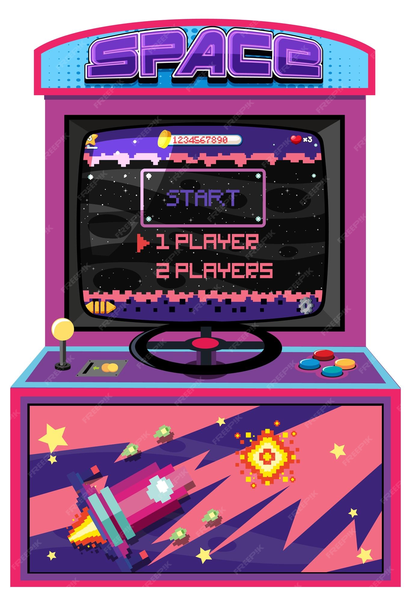 Arcade game Vectors & Illustrations for Free Download | Freepik