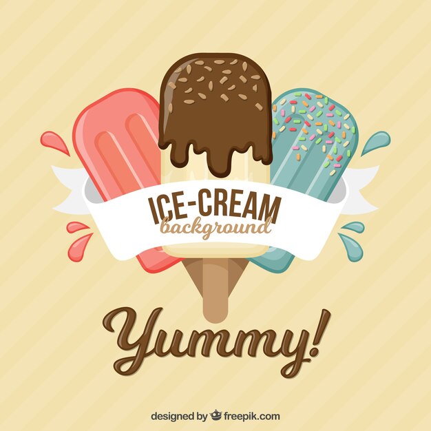 Download Vintage Ice Cream Logo Ideas PSD - Free PSD Mockup Templates