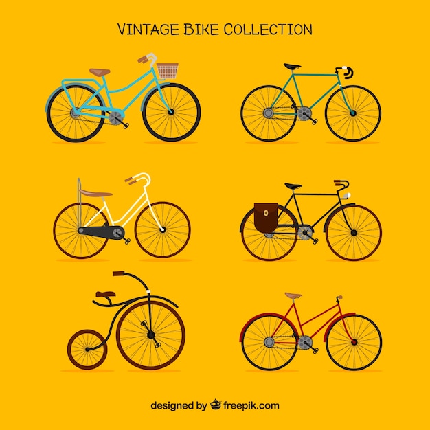 Коллекция ретро велосипедов