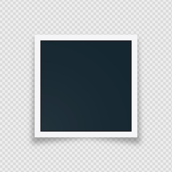 Retro blank instant photo frame