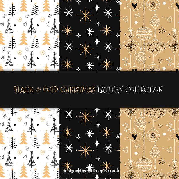 Retro christmas pattern