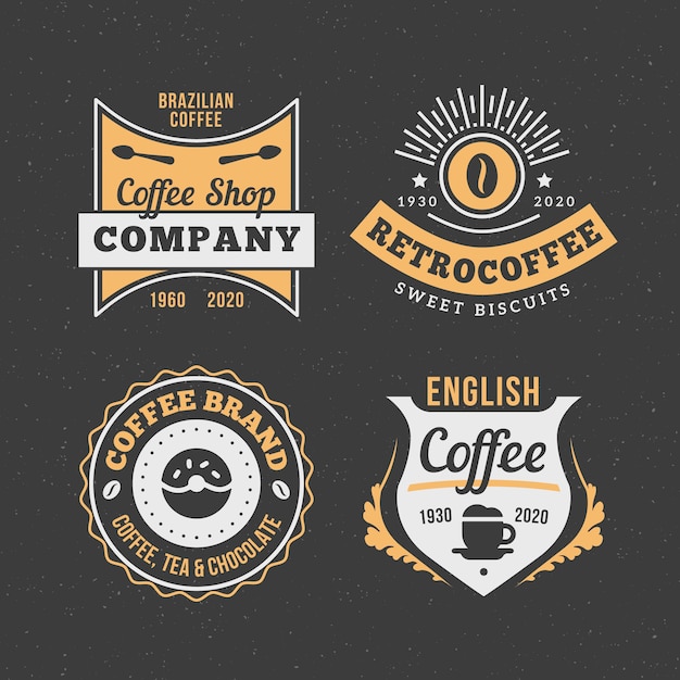 Download Free Coffee Shop Badge In Vintage Style Free Vector Use our free logo maker to create a logo and build your brand. Put your logo on business cards, promotional products, or your website for brand visibility.