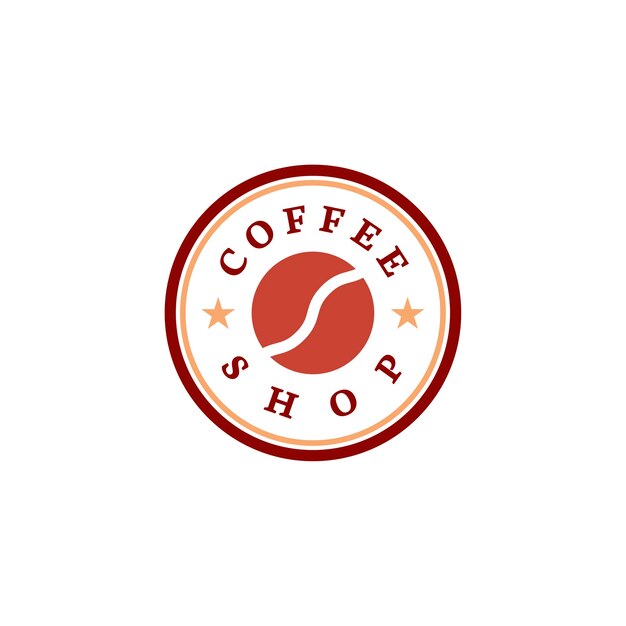 Логотип логотипа ретро-магазина
