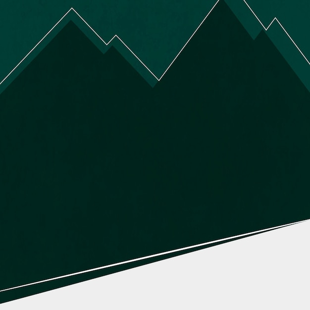 Ретро цветной лес и пейзаж вектор геометрический минималистский винтажный стиль плаката