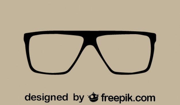 Free Vector retro cool glasses icon