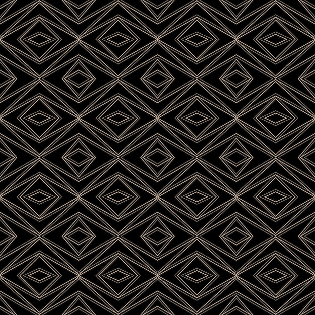 Retro decorative dark pattern design