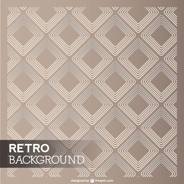 Free vector retro diamond template