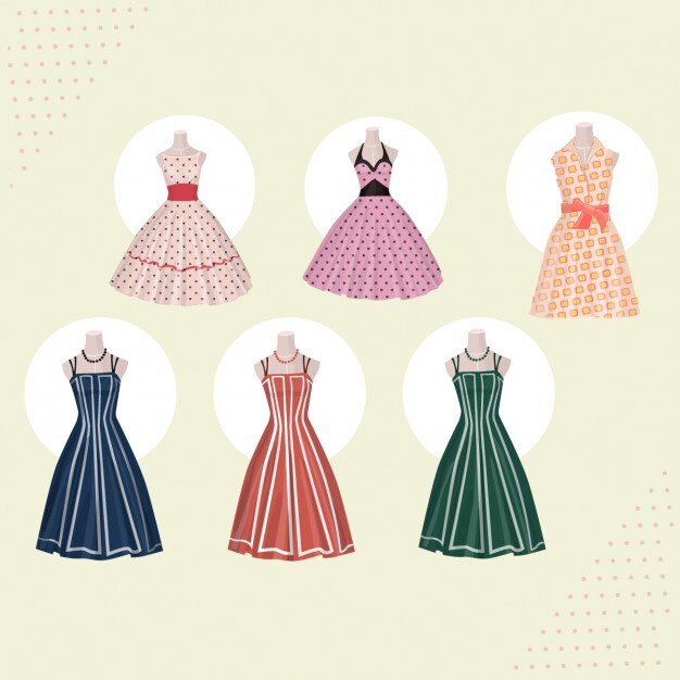 Retro Dresses Collection