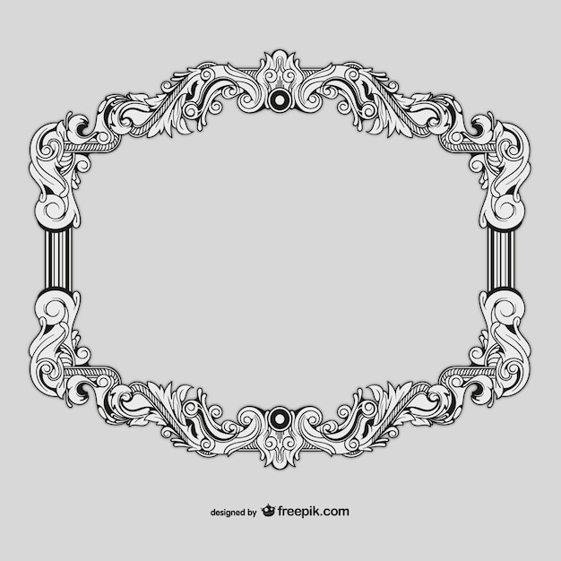 Free vector retro frame