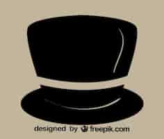 Free vector retro gentleman hat icon