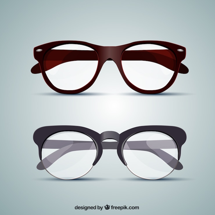 Free Vector retro glasses