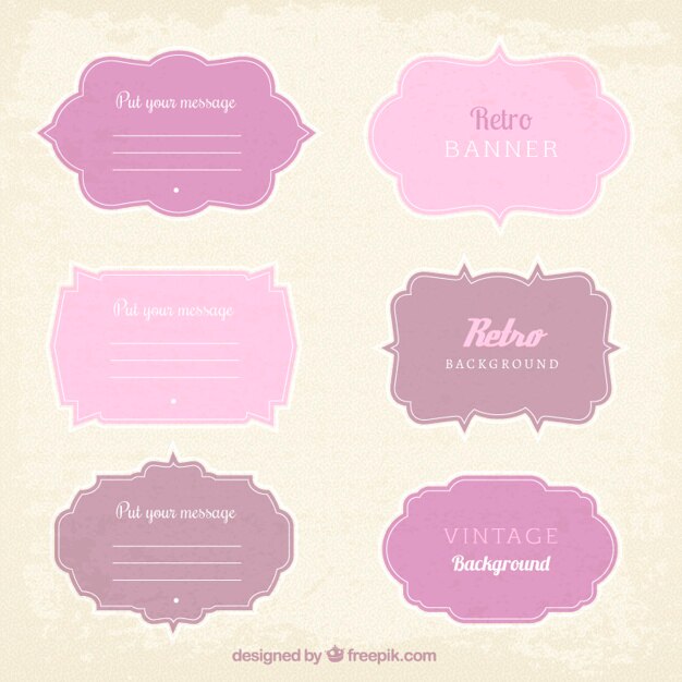 retro labels