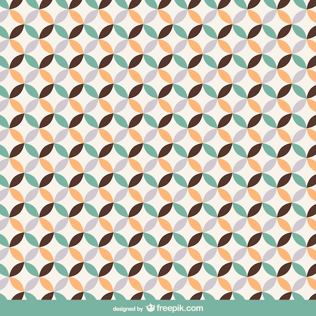 Free vector retro mosaic background