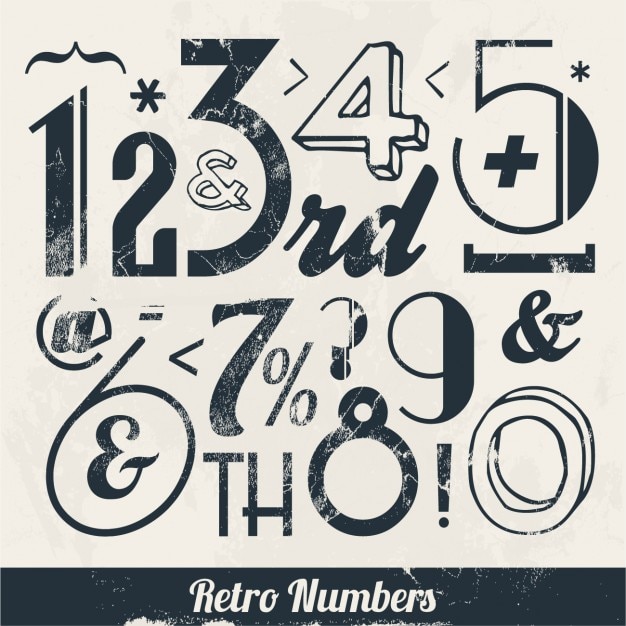 Retro numbers