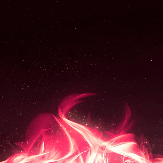 Free vector retro red fire flame background