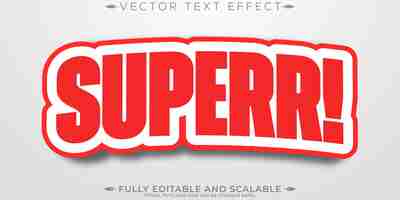 Free vector retro sticker text effect editable 70s and 80s text stylex9