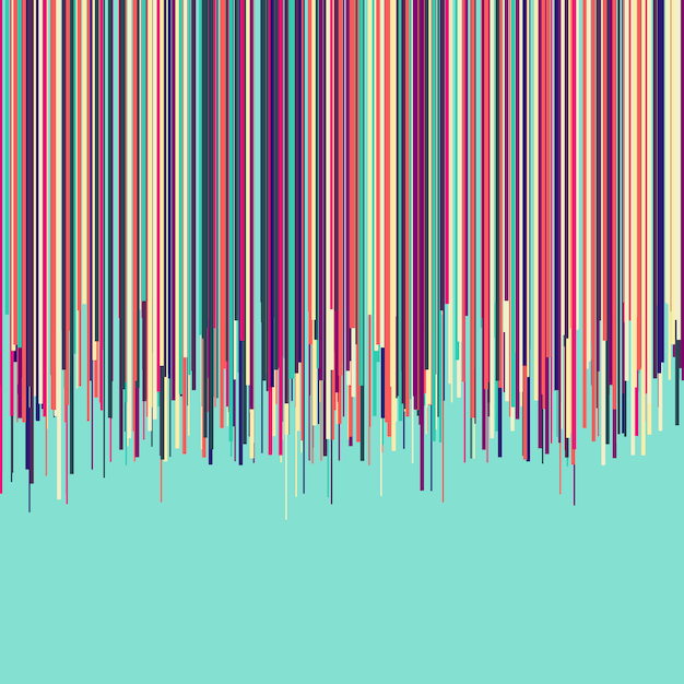 Retro striped background