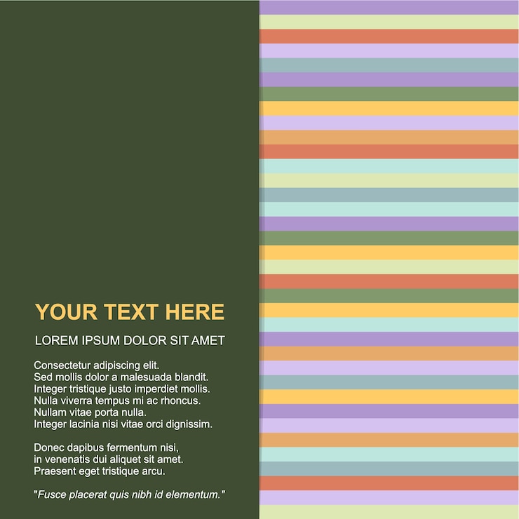 Free Vector retro stripes background