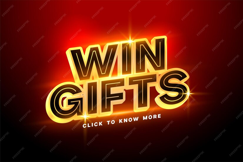 Free Vector | Retro style win gifts and prizes background